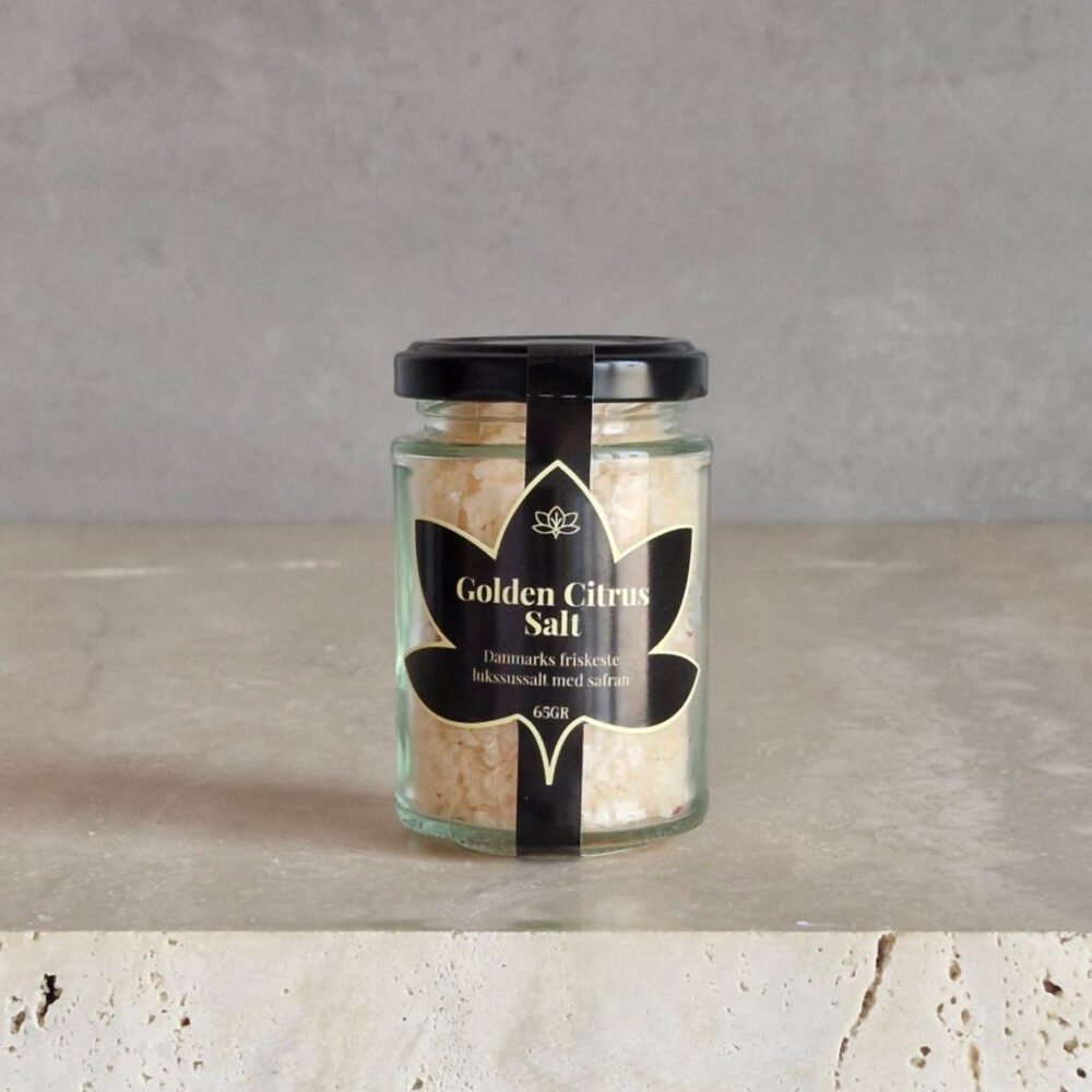 🍋 Golden Citrus – Denmark’s Freshest Luxury Salt with Saffron
